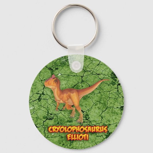 Cryolophosaurus Schlüsselanhänger (Vorderseite)