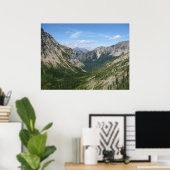 Crypt Lake Valley Poster (Heimbüro)