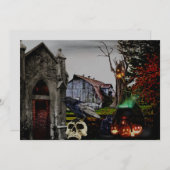 *~* Crypt Raven Hexenkulls HALLOWEEN CARD (Vorne/Hinten)