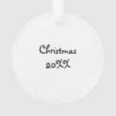 Cryptid Big Foot, Alien, Chupacabra, Mothman Ornament (Rückseite)