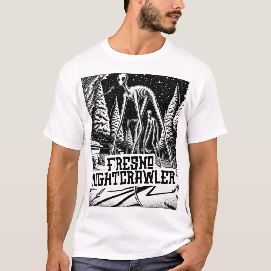 Cryptid Conspiracy - The Fresno Nightcrawler T-Shirt (Vorderseite)