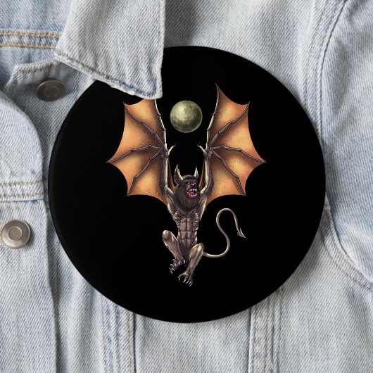Cryptid Creature Ahool Button (Beispiel)