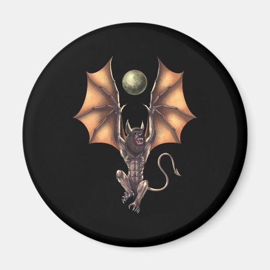 Cryptid Creature Ahool Magnet (Vorne)