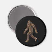 Cryptid Creature Bigfoot Magnet (Vorderseite/Rückseite)