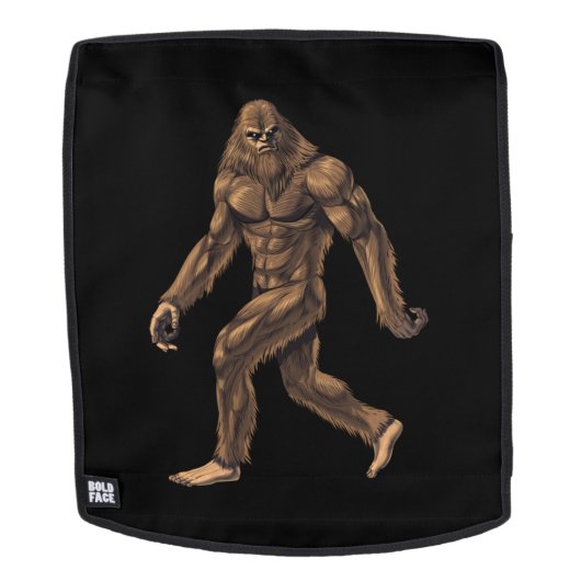 Cryptid Creature Bigfoot Rucksack (Abnehmbare Front)