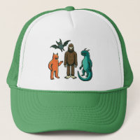 Cryptid Friends: Baby Bodysuit One sie w/Bigfoot