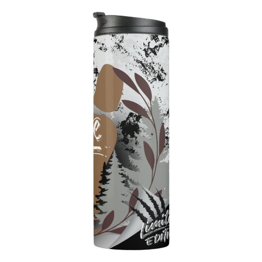 Cryptid-Kaffee Thermosbecher (Nach rechts gedreht)