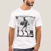 Cryptid Mugshots - The Fresno Nightcrawler T-Shirt (Vorderseite)