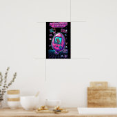 Cryptid Virtual Pet 1997 — Retro Pixel Pal Poster (Küche)