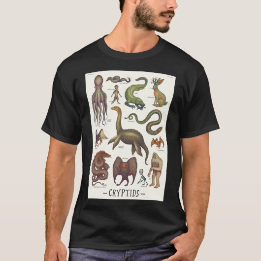 Cryptids, Cryptozoology species Classic T-Shirt (Vorderseite)