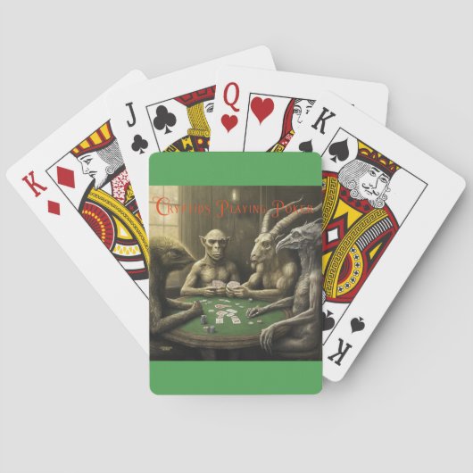 Cryptids Playing Spielkarten (Rückseite)