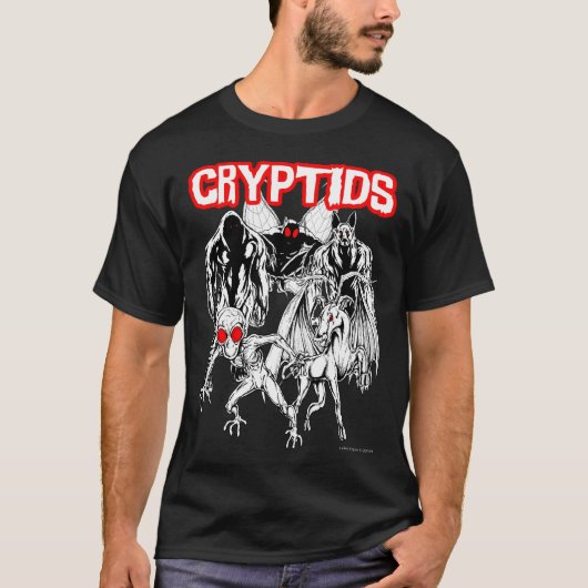 Cryptids T-Shirt (Vorderseite)