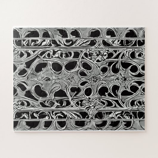 Cryptisches Rätsel: Enträtseln Sie das Geheimnis M Puzzle (Horizontal)