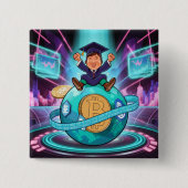 Crypto-Abschluss Button (Vorderseite)