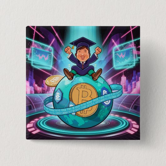 Crypto-Abschluss Button (Vorderseite)