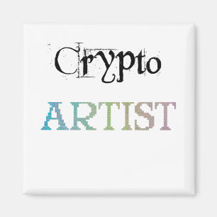 Crypto Artist Light Magnet