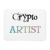 Crypto Artist Light Magnet (Horizontal)