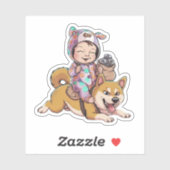 Crypto Baby Aufkleber (Blatt)