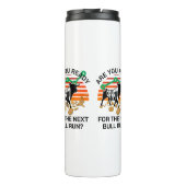 CRYPTO BULL-Ausführung Bitcoin sind Sie bereit Thermosbecher (Rückseite)