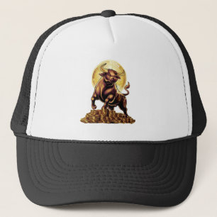 Crypto Bull Hat Truckerkappe