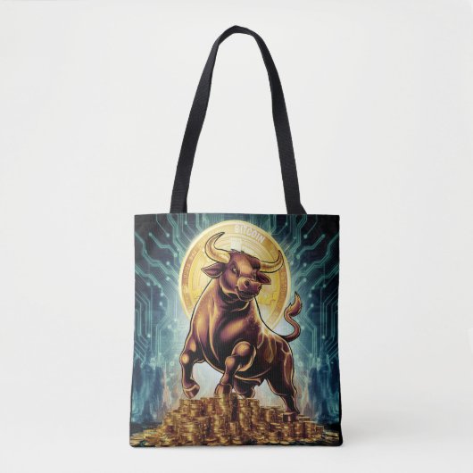 Crypto Bull Tasche (Vorderseite)