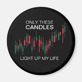 Crypto Candlesticks Personalisiert Magnet
