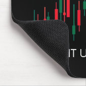 Crypto Candlesticks Personalisiert Mousepad (Ecke)