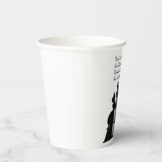 Crypto Christmas Carol Pappbecher (Rechts)