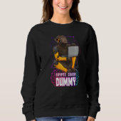 Crypto Crash Dummy Sweatshirt (Vorderseite)