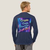 Crypto Craze - Dicke, farbenfrohe und unversöhnlic Tri-Blend Shirt (Voller Rücken)