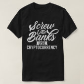 Crypto Currency Blockchain Cryptos Cryptowährung T-Shirt (Design vorne)