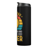 Crypto Dad Retro Sunset Thermosbecher (Nach rechts gedreht)