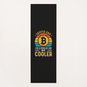 Crypto Dad Retro Sunset Yogamatte