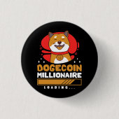 Crypto DogeCoin Millionaire Loading Button (Vorderseite)