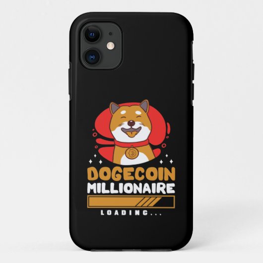 Crypto DogeCoin Millionaire Loading Case-Mate iPhone Hülle (Rückseite)
