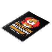 Crypto DogeCoin Millionaire Loading Notizblock (Linke Seite)