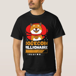 Crypto DogeCoin Millionaire Loading T-Shirt