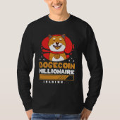 Crypto DogeCoin Millionaire Loading T-Shirt (Vorderseite)
