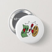 Crypto Fight Club Button (Vorne & Hinten)