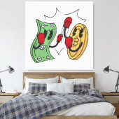 Crypto Fight Club Leinwanddruck (Insitu (Schlafzimmer))