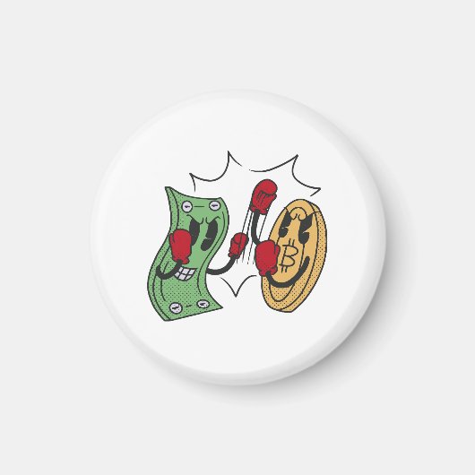Crypto Fight Club Magnet (Vorne)