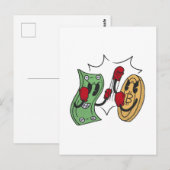 Crypto Fight Club Postkarte (Vorne/Hinten)