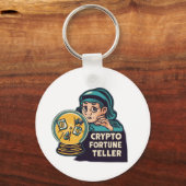 Crypto Fortune Teller Schlüsselanhänger (Vorderseite)