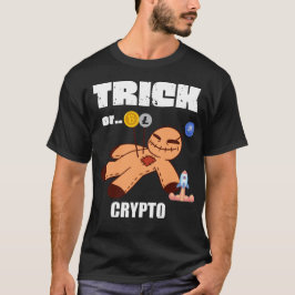 Crypto Halloween Bitcoin Meme XXI Century Witch T-Shirt