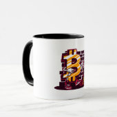 Crypto Hustler: Bitcoin Street King Tasse (Vorderseite Links)