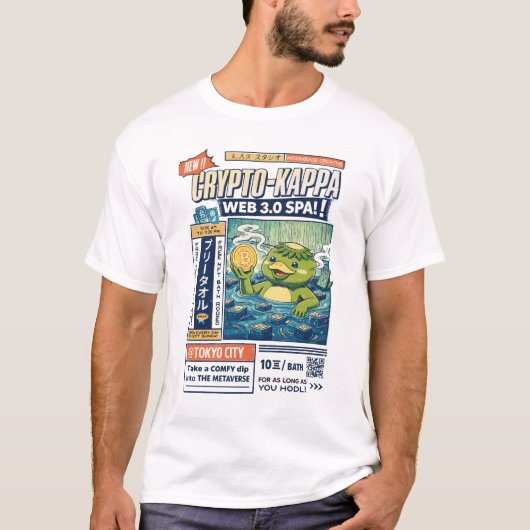 Crypto Kappa Web 3.0 Spa T-Shirt (Vorderseite)