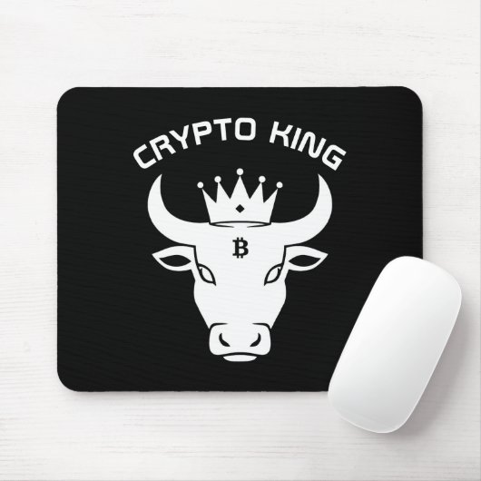 Crypto King Mousepad (Mit Mouse)