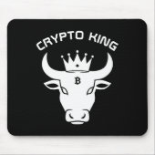 Crypto King Mousepad (Vorne)