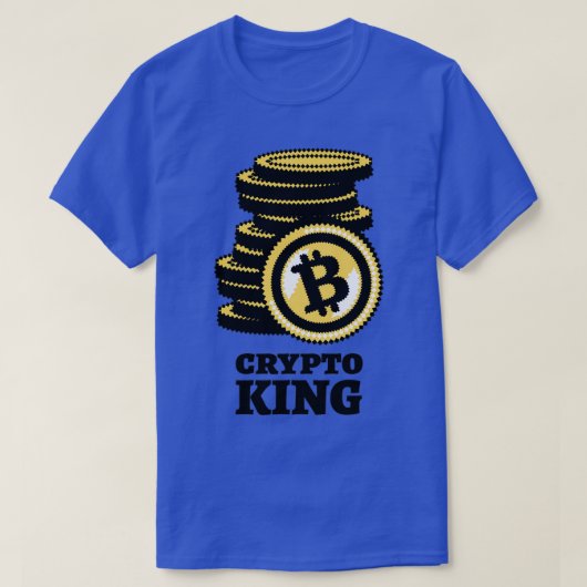 Crypto King T-Shirt (Design vorne)