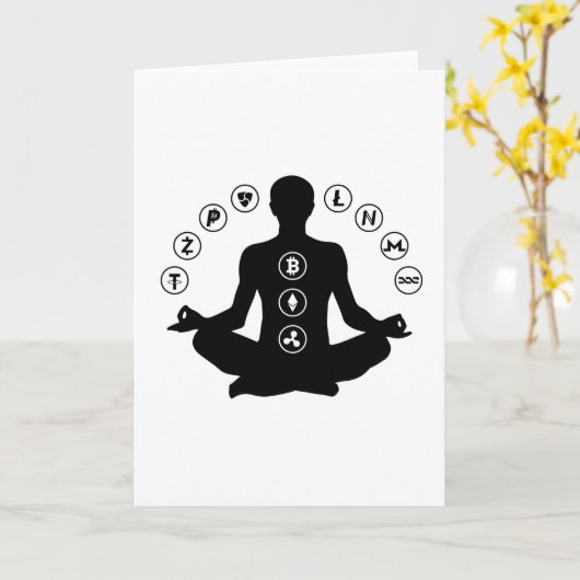 Crypto Life Karte (Gelbe Blume)